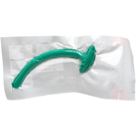 Pre-Lubricated NAR Nasopharyngeal Airway - 28F (117mm) - Medical NPA Tube