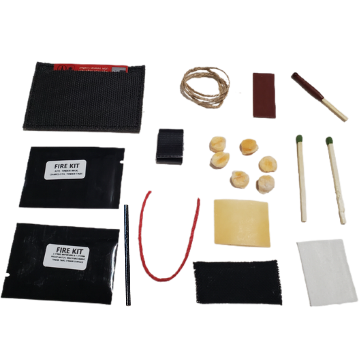 Fire Patch Kit: fire crafting supplies and tinder