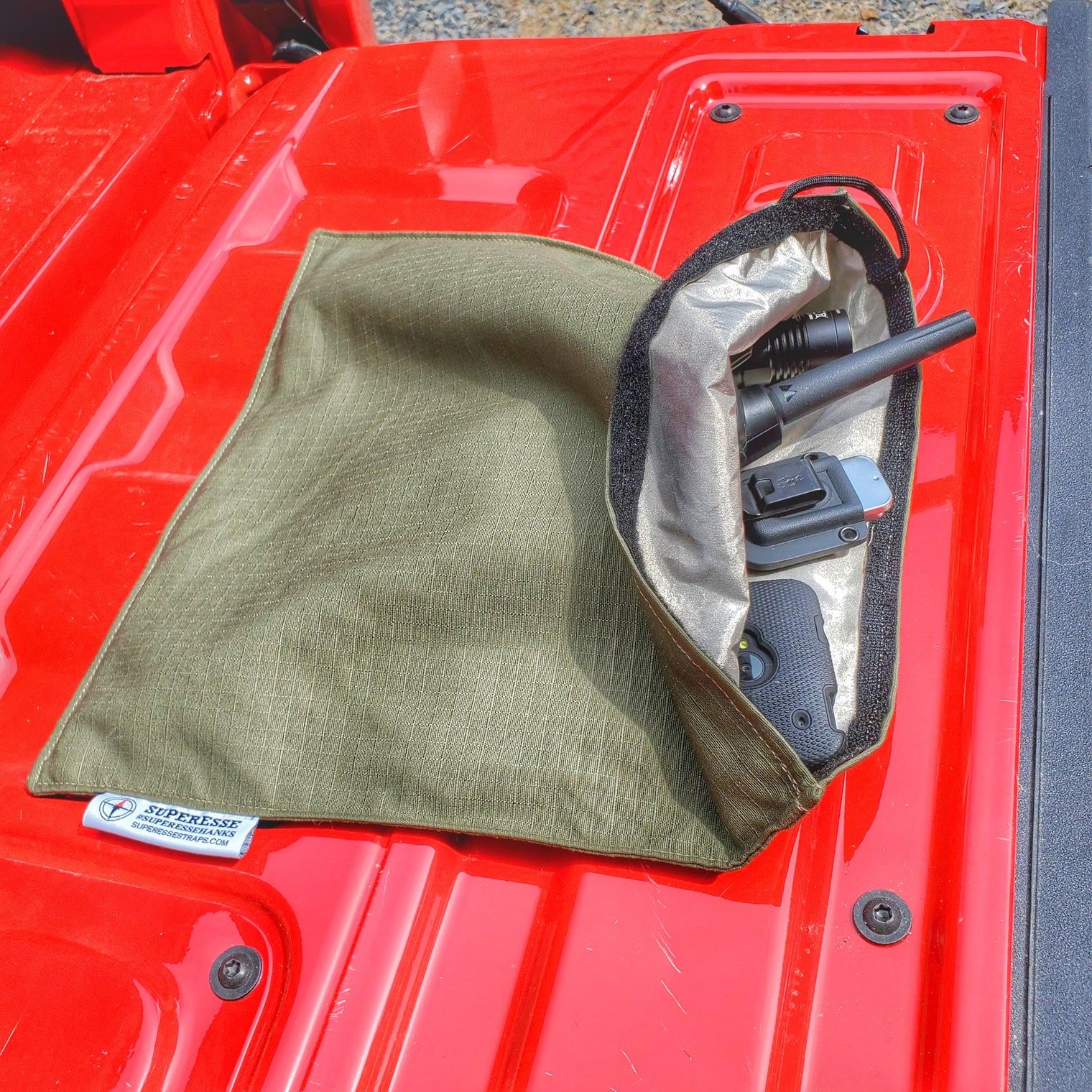 Faraday Hank - EMP/Radiation/RFID Resistant Handkerchief.