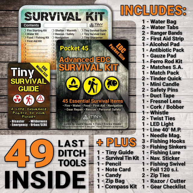 P-49 Elite Survival Kit - Bundle
