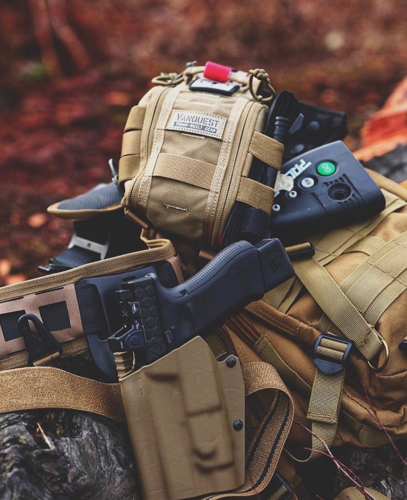 Vanquest FATPack 4x6 (Gen-2) Empty Pouch – Compact First Aid Trauma Pack for EDC & Tactical Use