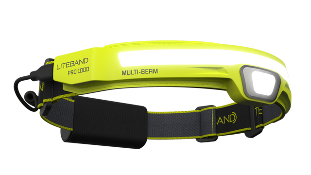 PRO 1000 LED Multi-Beam Rechargeable Headlamp