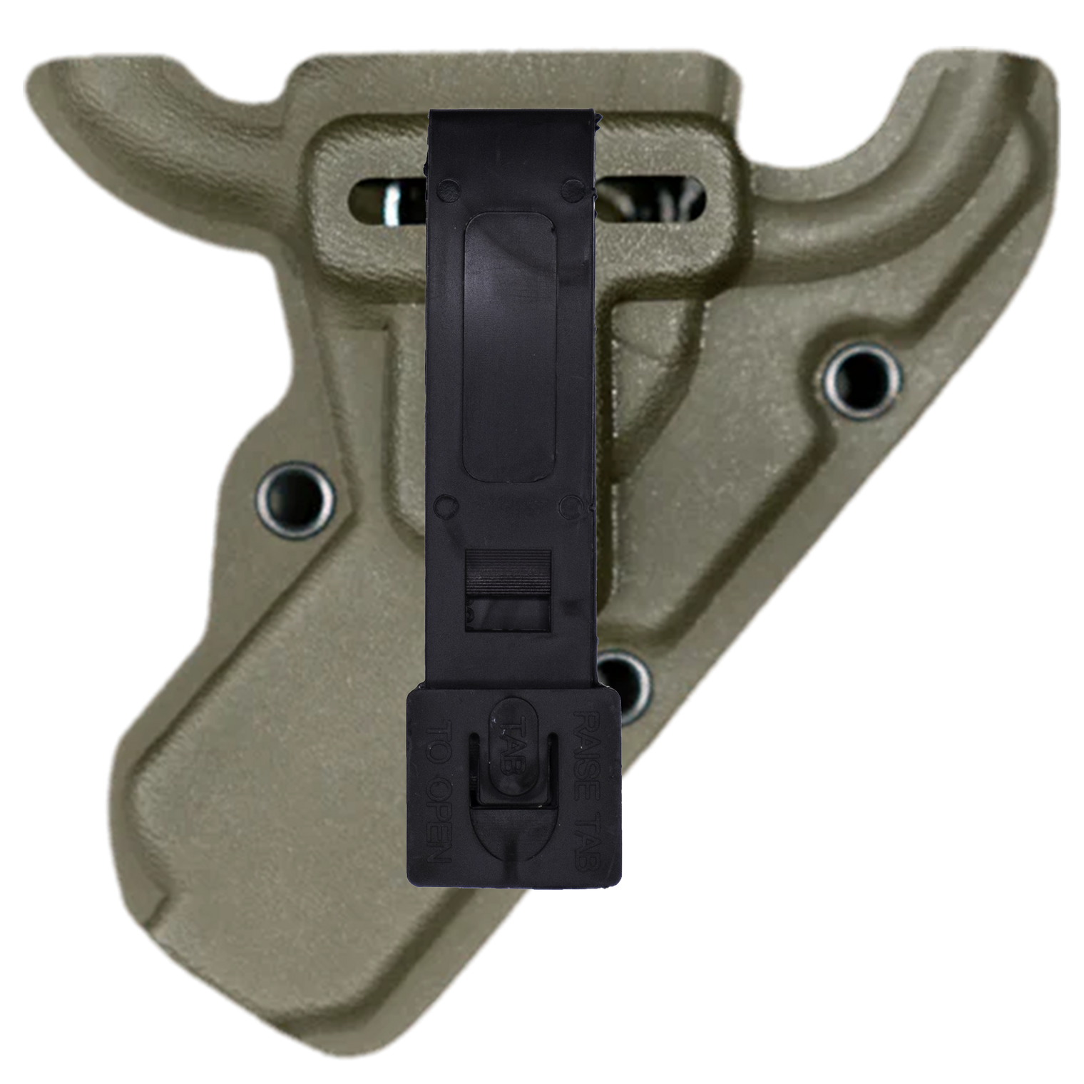 UMG X OS Olive Drab MINI Compact EMT & First Responders Rescue Shears Kydex Holder