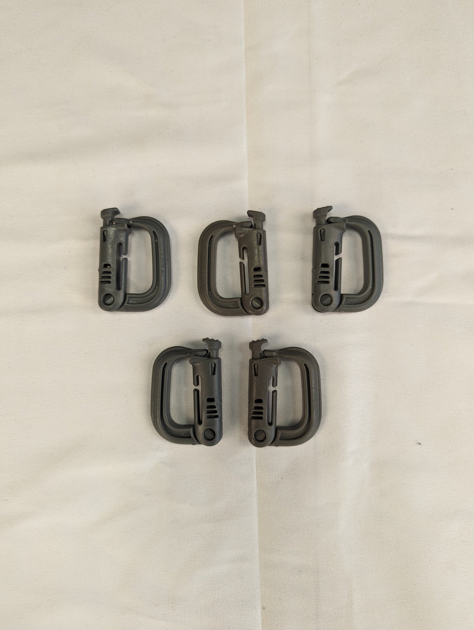 USGI ITW Nexus MOLLE Grimloc Carabiner 5 pack — Survival Tool & Camp, product photo 5