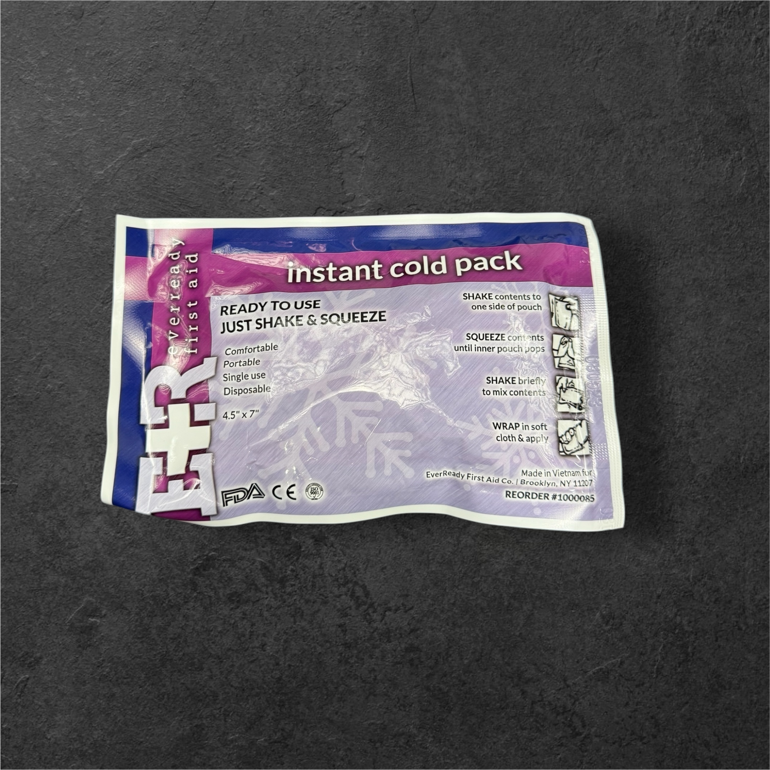 Urban Medical Gear® Instant Cold Pack – Disposable Cold Compress for Pain & Injury Relief