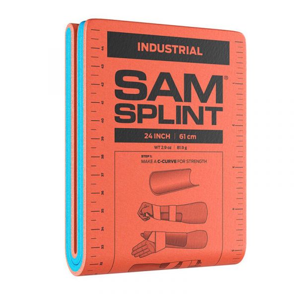 SAM Splint - 24” (Orange/Blue) | Compact & Versatile Medical Splint for Immobilization
