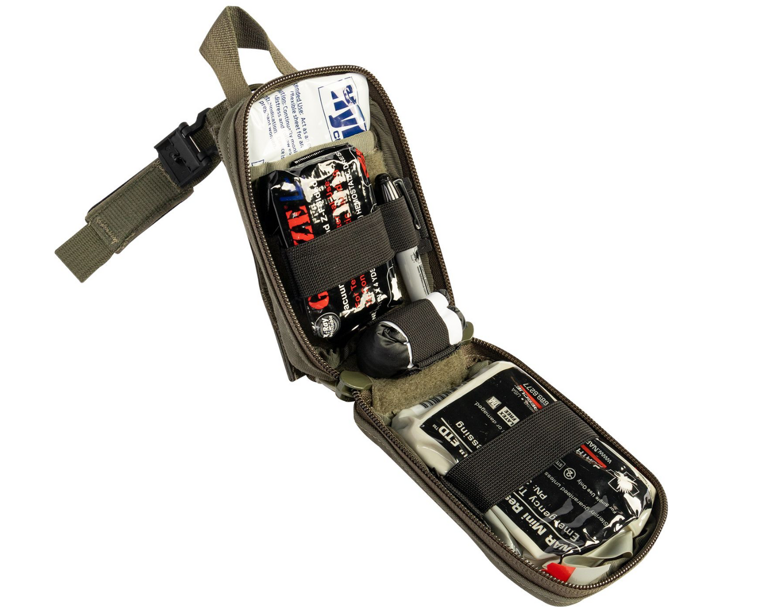 Eleven 10 Gear® ETAK (Enhanced Trauma Aid Kit) Tear-away | MOLLE First Aid Pouch – Bag Only or UMG Loadout Option