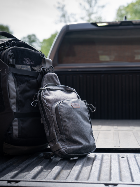 Vert-7 Sling Bag Shadow Gray by Vanquest