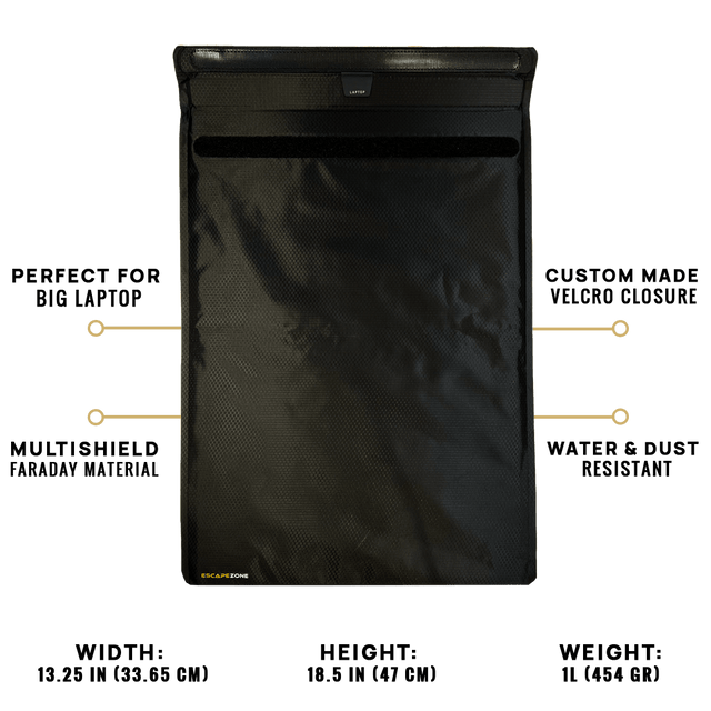 EscapeZone – Premium Laptop Faraday Bag