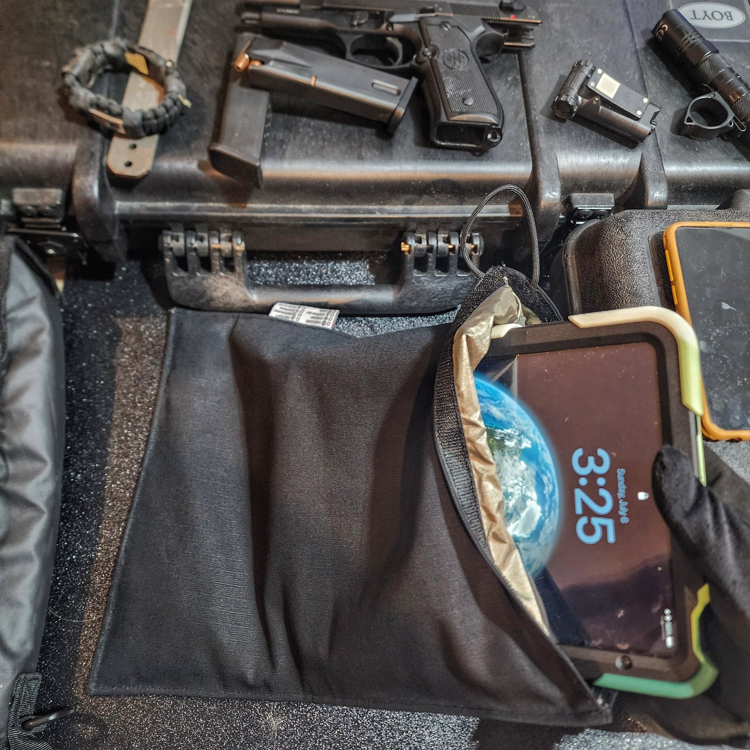 Faraday Hank - EMP/Radiation/RFID Resistant Handkerchief.