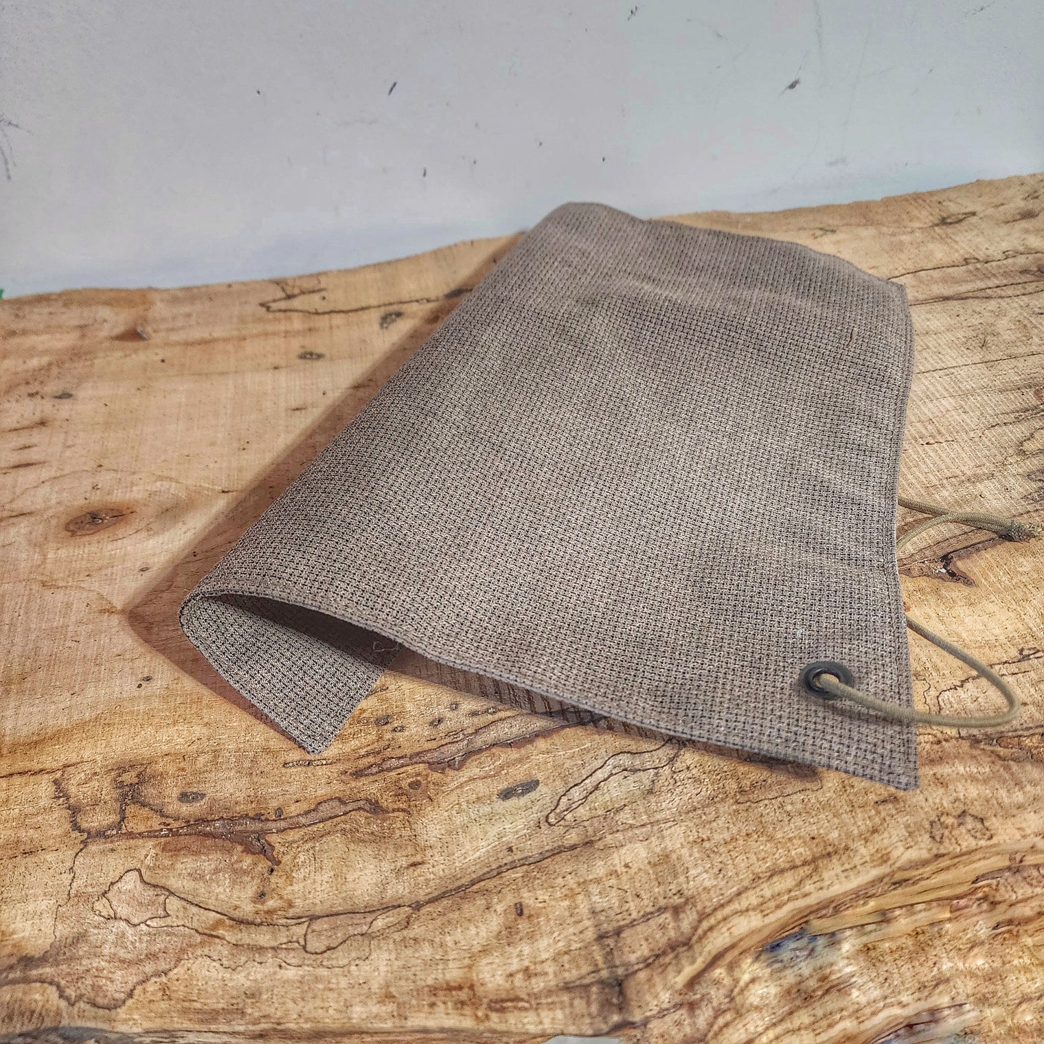 Camp Rag - Burn Proof Work Cloth built from Durable Kevlar Fabric w/ Lanyard Grommet.