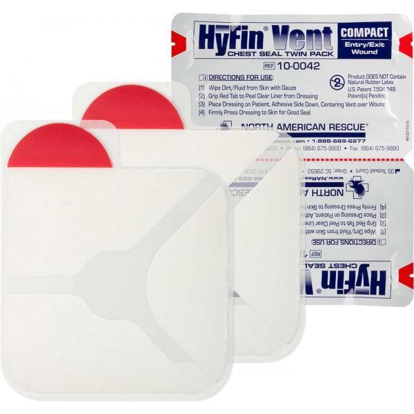 HyFin Vent Compact Chest Seal Twin Pack - Urban Medical Gear