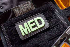 MED Medical Patch - "Super-Lumen" Glow-in-the-dark patch - Urban Medical Gear 
