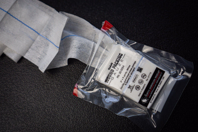 NAR wound packing gauze, Z-fold