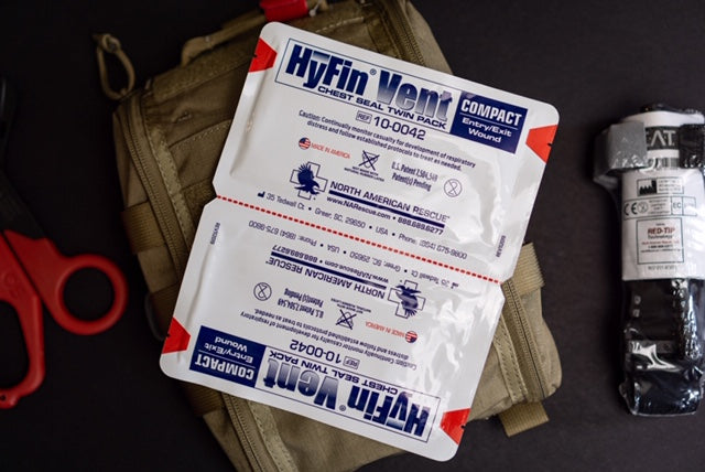 HyFin Vent Compact Chest Seal twin pack