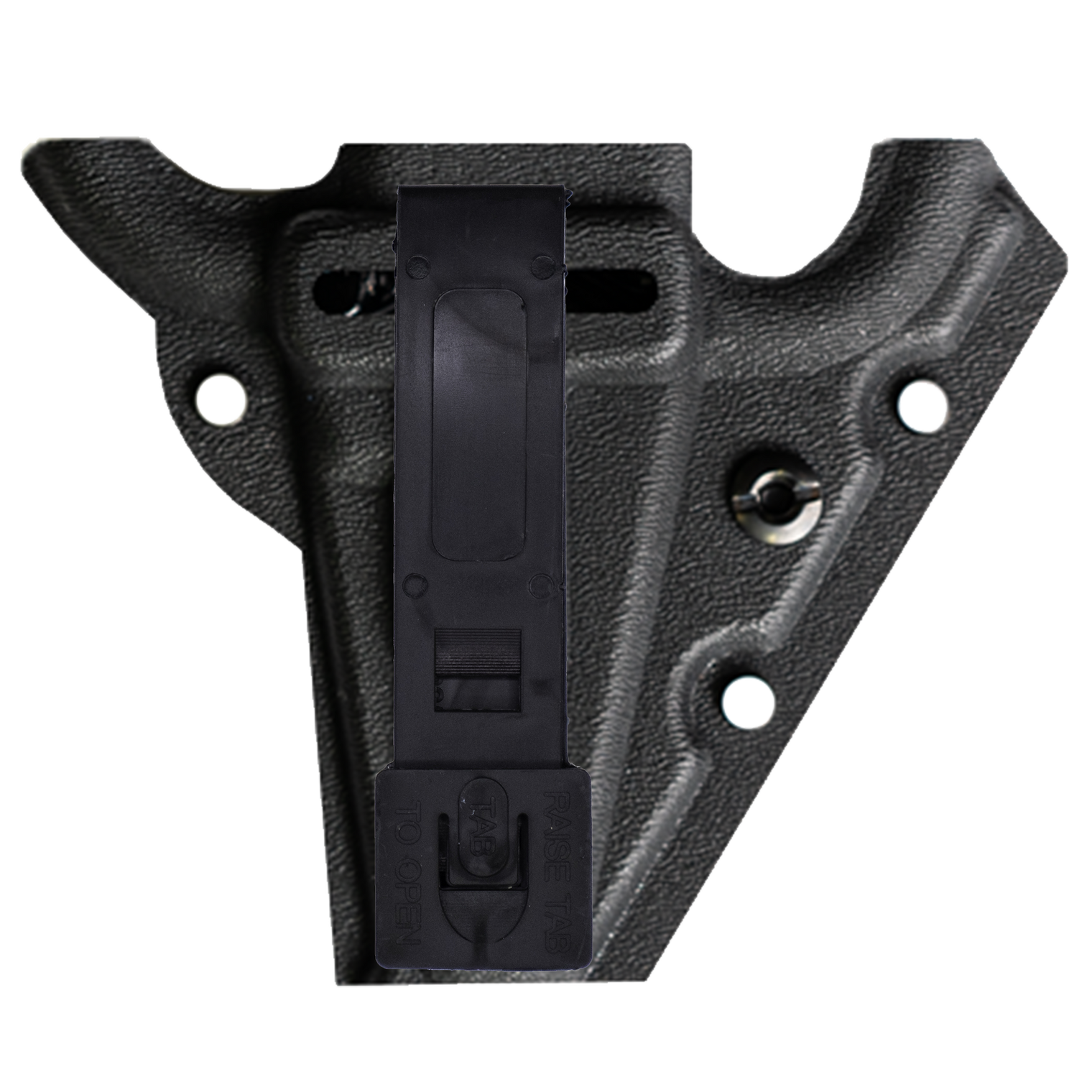 UMG X OS Black PRO/V2/ECO Shear Kydex Holder with Adjustable Retention