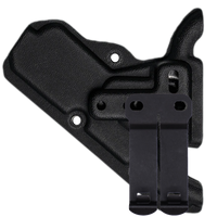 Black MINI Compact EMT and First Responders Rescue Shears Kydex Holder | ONE SHEAR®