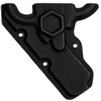 Black MINI Compact EMT and First Responders Rescue Shears Kydex Holder | ONE SHEAR®