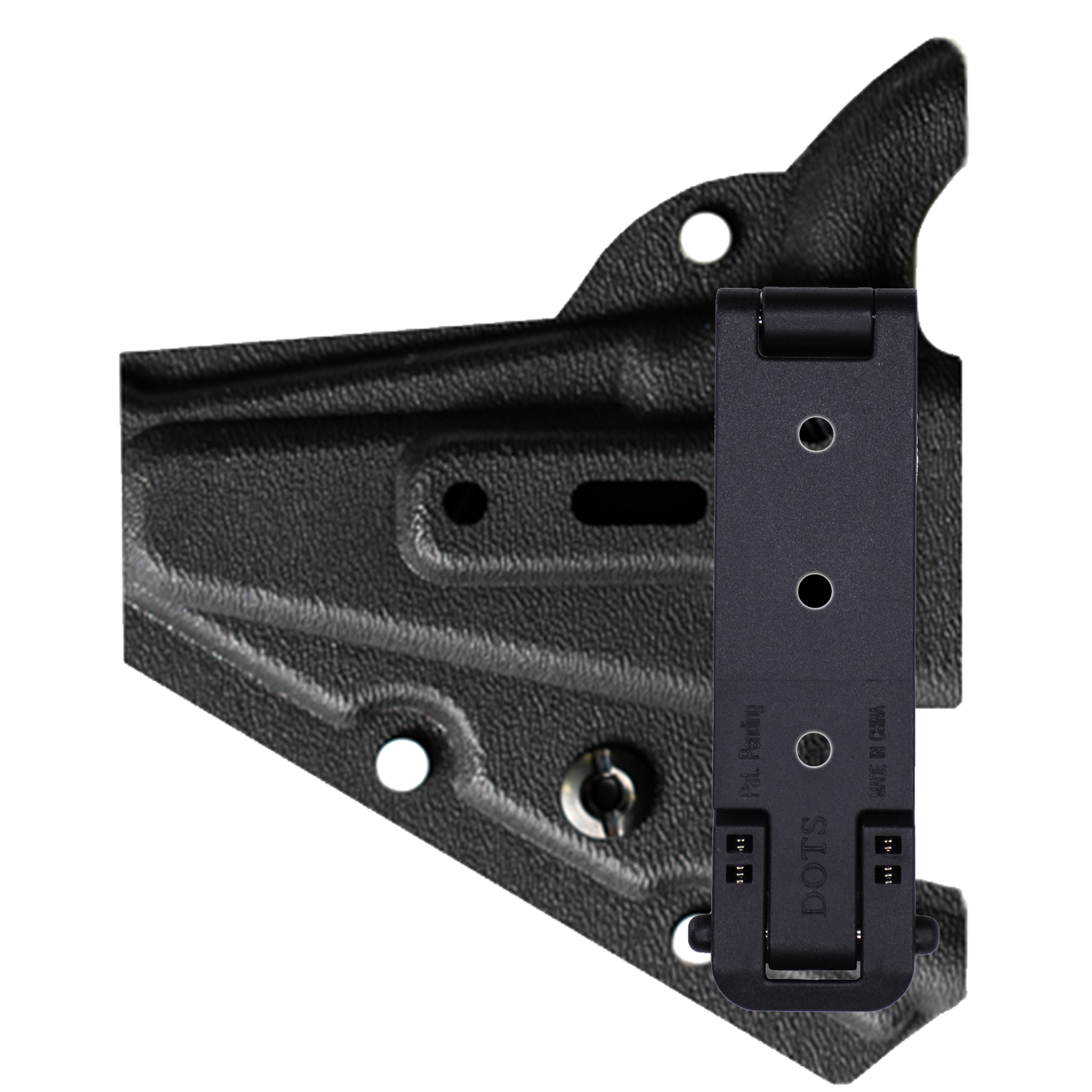 UMG X OS Black PRO/V2/ECO Shear Kydex Holder with Adjustable Retention