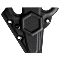 UMG X OS Black PRO/V2/ECO Shear Kydex Holder with Adjustable Retention