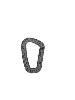 Cool Gray Carabiner Clip Hook Keychain – Lightweight & Durable (Not for Climbing) -  by ONE SHEAR®