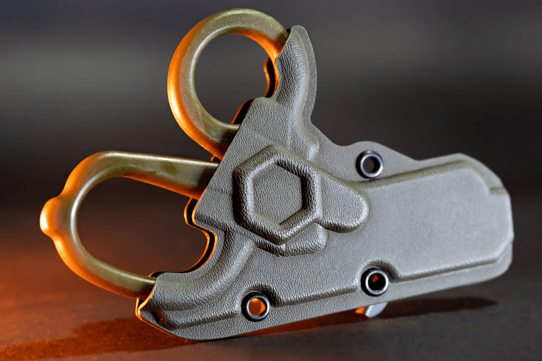 OLIVE DRAB ONE SHEAR KYDEX HOLSTER