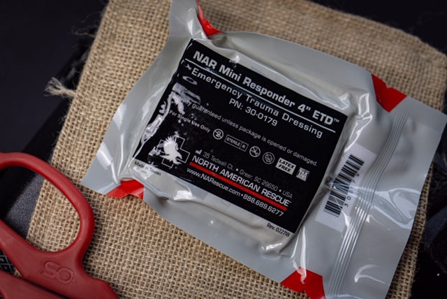 NAR Mini Responder 4" ETD (Emergency Trauma Dressing)