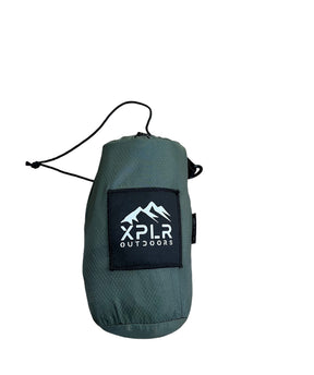 Olive Green Single Hammock -  by XPLR Outdoors