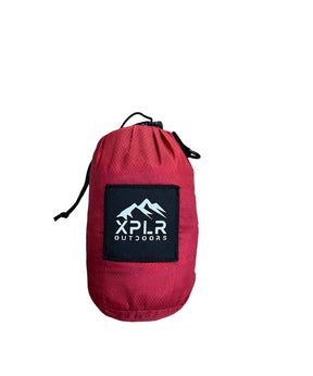 Razorback Red Single Hammock -  by XPLR Outdoors