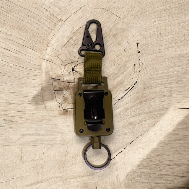 UMG X OS Tactical Retention Leash with Belt Clip & Steel Braided Line