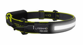 PRO 1000 LED Wide Beam Rechargeable Headlamp -  by Liteband