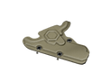 OLIVE DRAB ONE SHEAR KYDEX HOLSTER