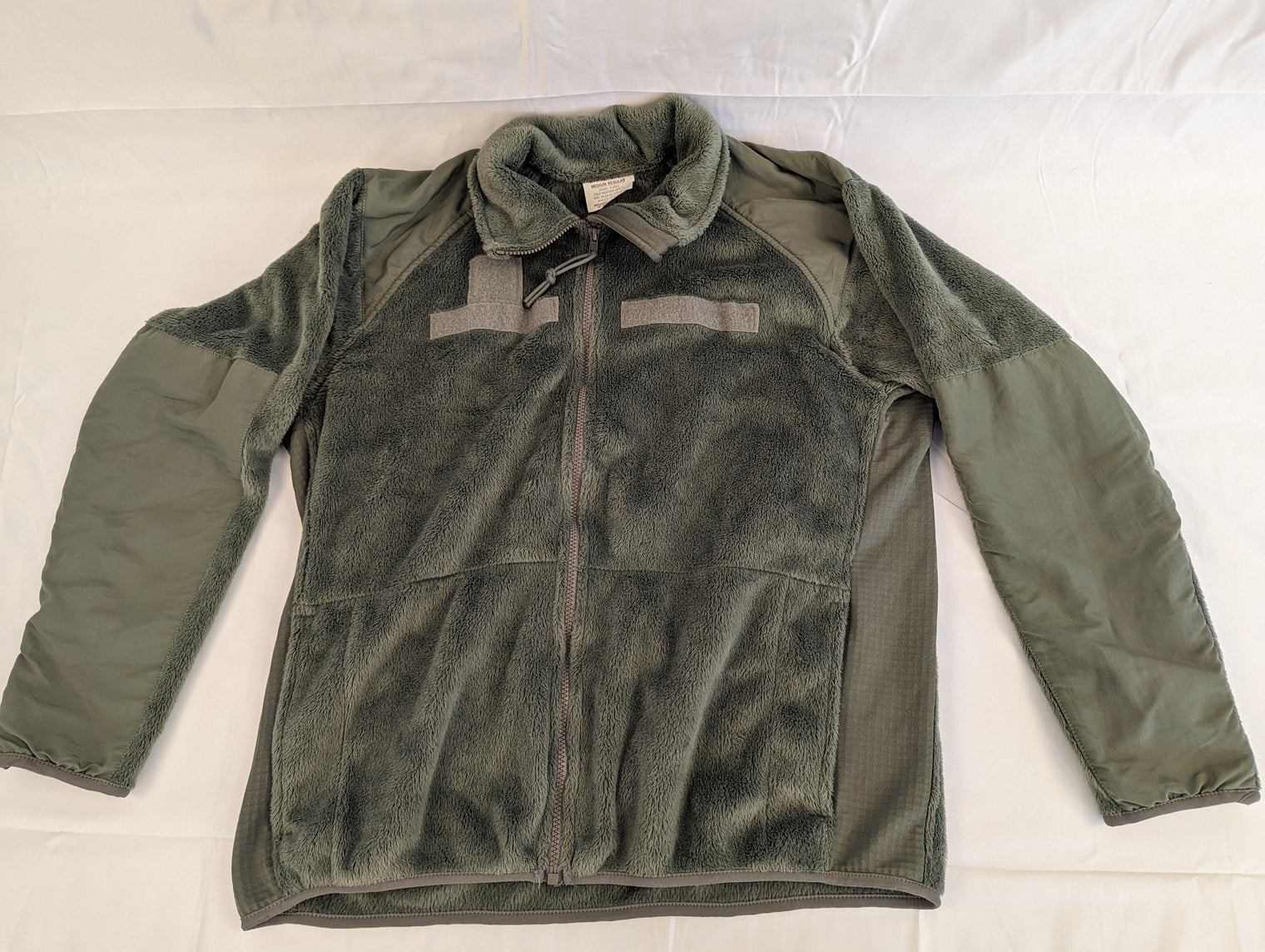 Cold Weather Jacket (Fleece) - Green - Jacket detail view 3