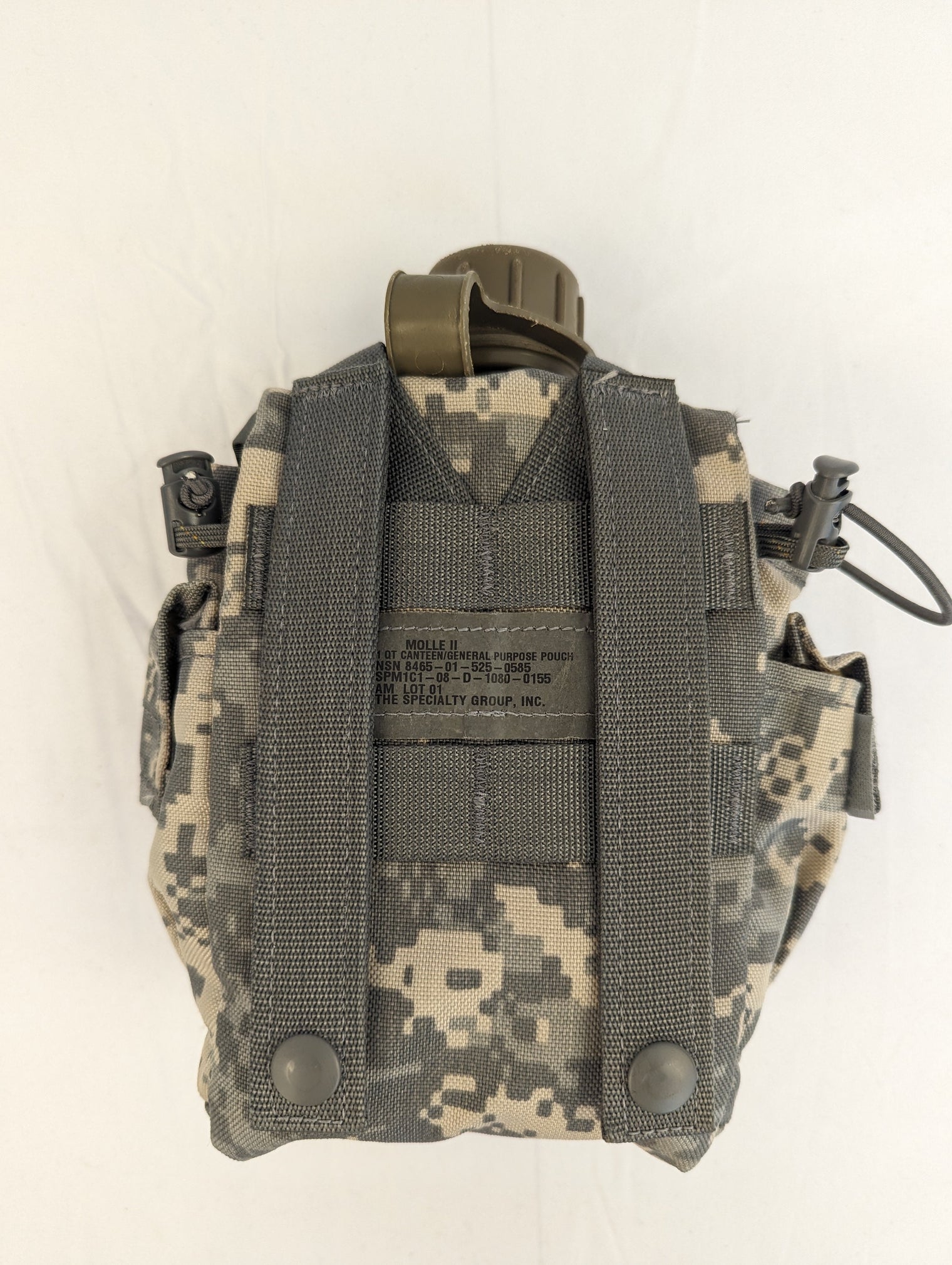 1 Quart Canteen w/ ACU Pouch — Survival Tool & Camp, product photo 2