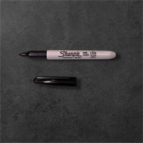 Sharpie Permanent Marker Fine Tip | Standard Size Precise Marking -  by Urban Medical Gear 