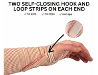 Urban Medical Gear® 3” Elastic Compression Wrap – Self-Closure, Non-Slip Elastic Bandage