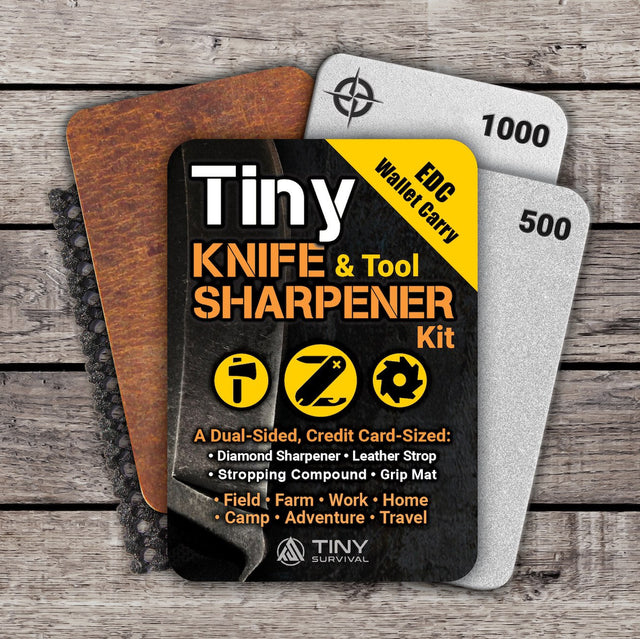 Tiny Knife Sharpener Kit - EDC