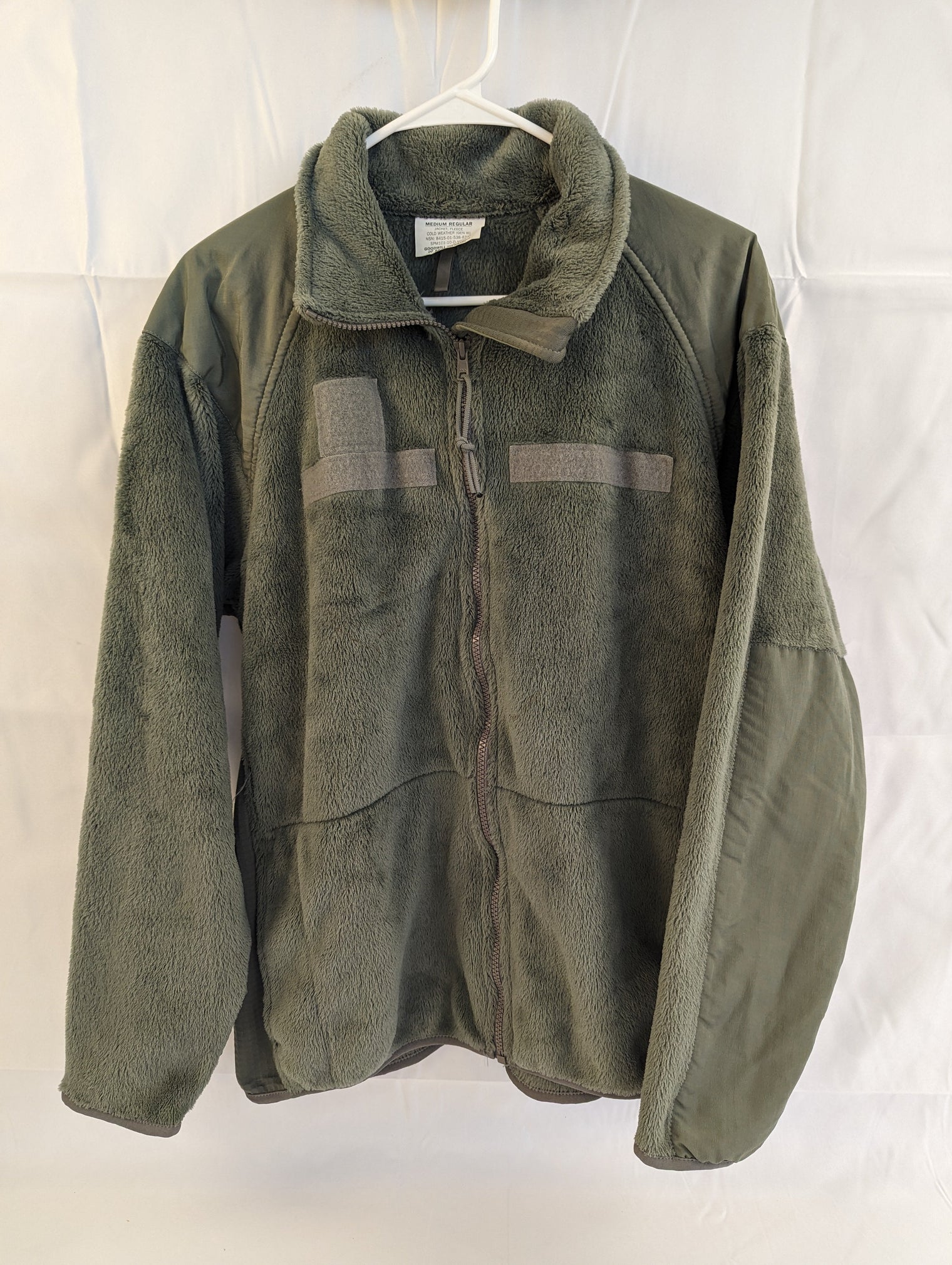Cold Weather Jacket (Fleece) - Green - Jacket by Forest City Supply