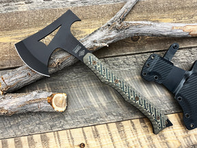 Patriot Hatchet - Stealth Black/Ultrex Camo - 508 by Prep123.com
