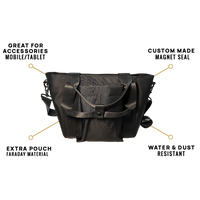 EscapeZone Stylish Women’s Handbag with Faraday Pockets (small)