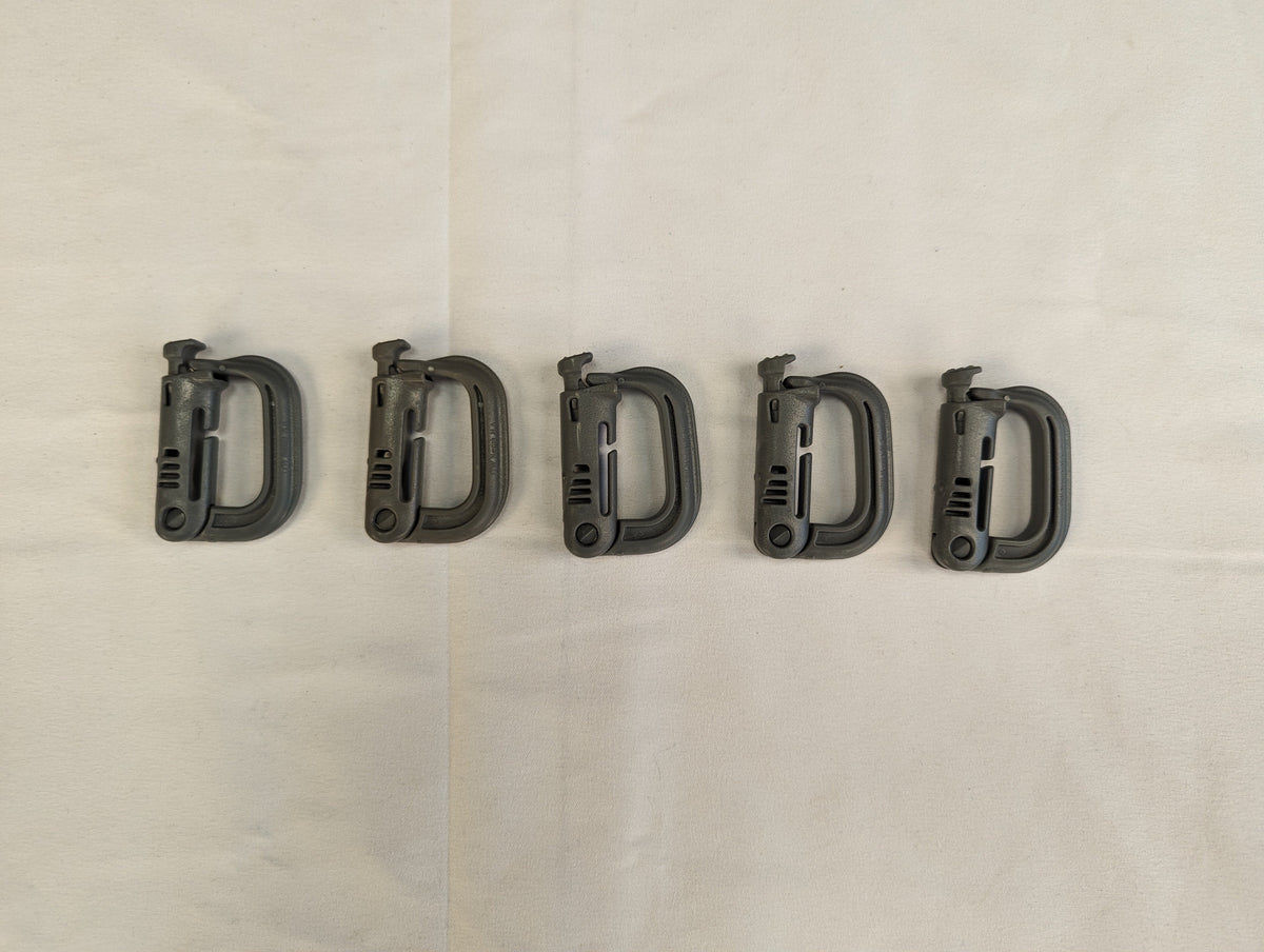 USGI ITW Nexus MOLLE Grimloc Carabiner 5 pack